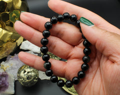 Gold Sheen Obsidian Bracelet
