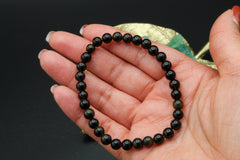 Gold Sheen Obsidian Bracelet