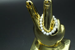 Toddler White Howlite Bracelet