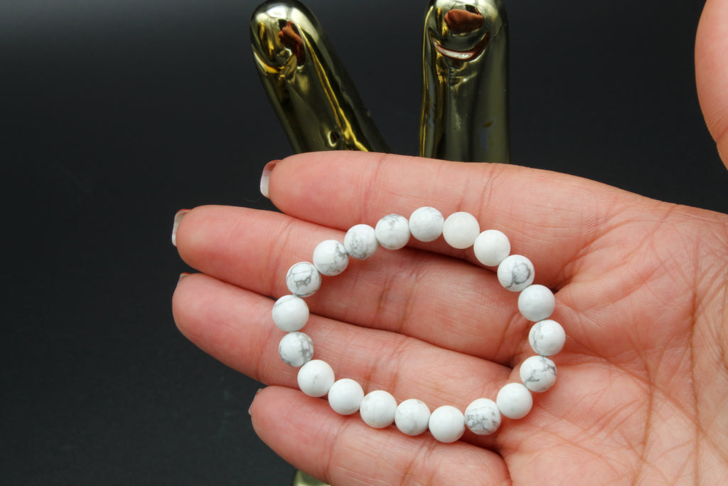 Howlite Round Bracelet - Mystic Crystal Dream