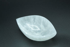 Selenite Marquis Bowl