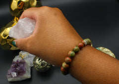 Unakite Bracelet