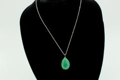Amazonite pendant necklace