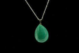 Amazonite pendant necklace