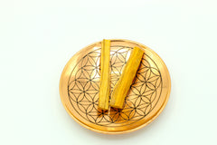 Copper Flower of Life Grid Bowl