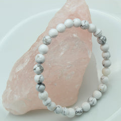 White Howlite Bracelet