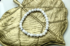 White Howlite Bracelet