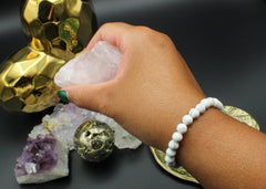 White Howlite Bracelet