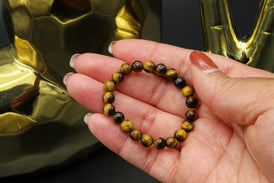 Toddler Yellow Tiger's Eye Bracelet